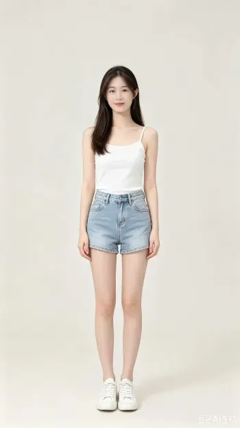 女装带货视频展示动作提示词
