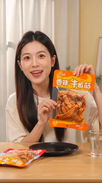 零食带货视频