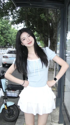 户外女生写真