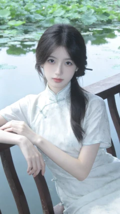 女生古风旗袍写真