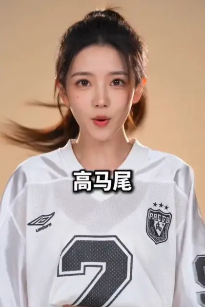 Ai女生换发型视频