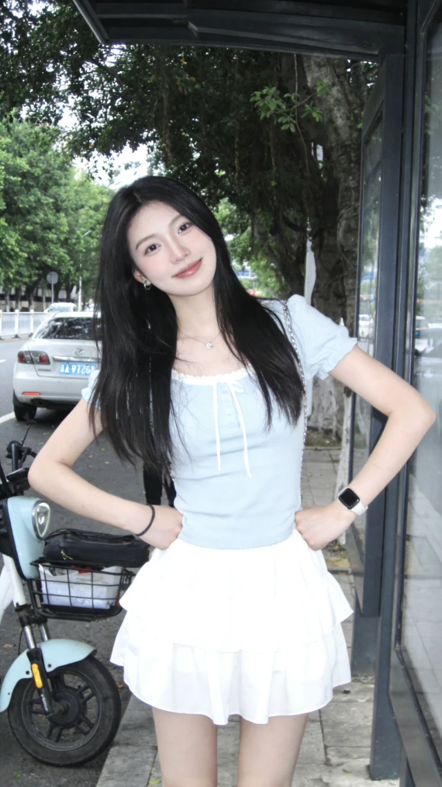 户外女生写真