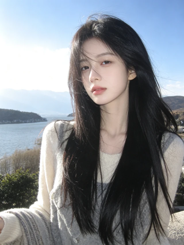 户外女生唯美写真
